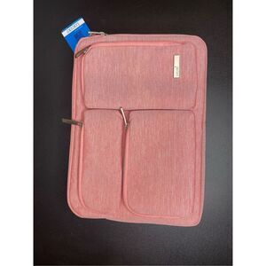 Lacdo Pink Laptop Computer Sleeve Case 9”X13”X2” NWT